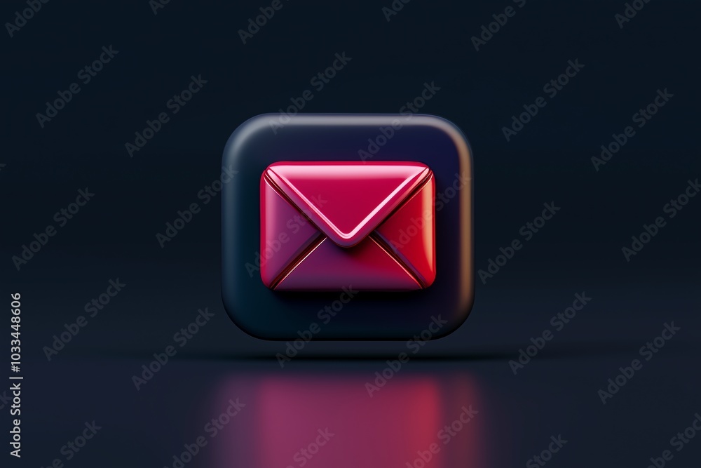 Poster mailing list contact post or envelope icon button, communication with business clients customer supp