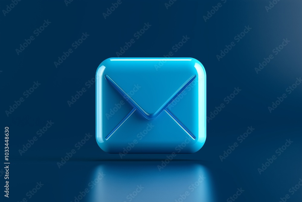 Aufkleber mailing list contact post or envelope icon button, communication with business clients customer supp