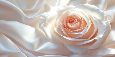 Every day is Mother's Day. Not a single day goes by when I don't love you. You are my one and only. Mother's Day and Sweetest Day represent the concept of love on white rose fabric.