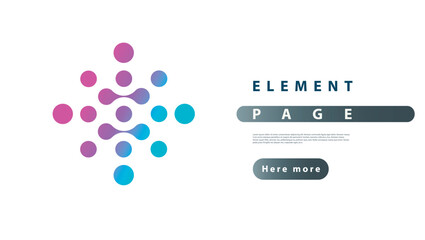 Modern molecules connect design. Abstract tech background. Futuristic design. Technology trendy banner