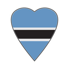 botswana flag icon