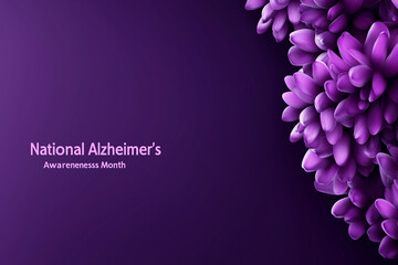 National Alzheimer's Awareness Month Floral Design