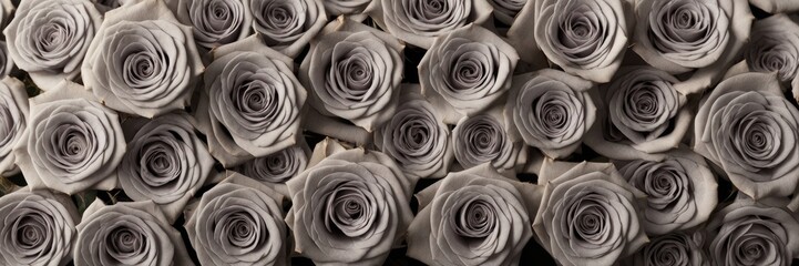 Natural fresh Gray roses flowers background wallpaper