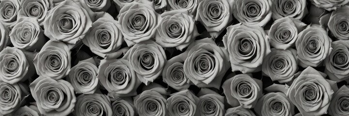Natural fresh Gray roses flowers background wallpaper