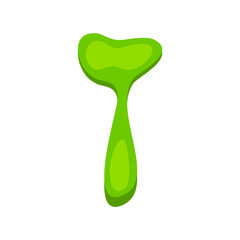 Dripping Green Slime Illustration
