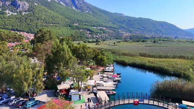 Akyaka is a neighbourhood of the municipality and district of Ula, Muğla Province, Turkey. Its population is 3,147. Before the 2013 reorganisation, it was a town.