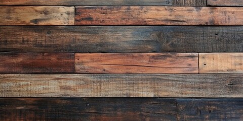 Wood Plank Texture Background with Free Copy Space for Product or Advertisement Text Design