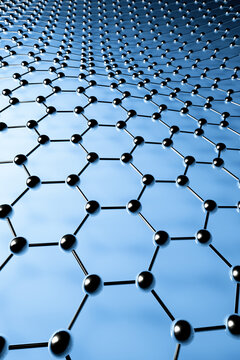 Graphene sheet, illustration