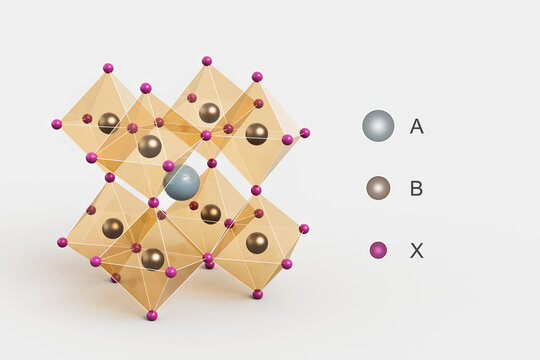 Perovskite structure, illustration