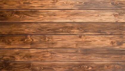 Obraz premium A textured wooden surface featuring rich brown hues and varying grain patterns, ideal for rustic or natural-themed designs.
