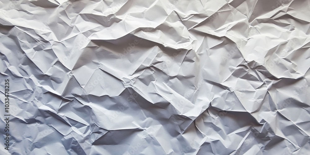 Poster crumpled texture background of grey paper.