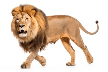 Obraz premium Male lion wildlife mammal animal.