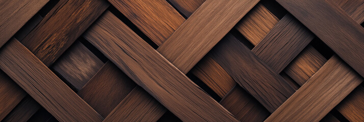 Wooden pattern. Elegant luxury 3d geometric wood wallpaper