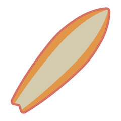 Vintage Surfboard Retro