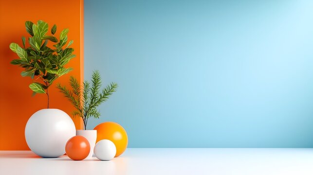 Mesmerizing neon hued floating geometric shapes in a captivating 3D a visually stunning and ethereal digital art piece  This abstract contemporary design exudes a sense of dynamism innovation