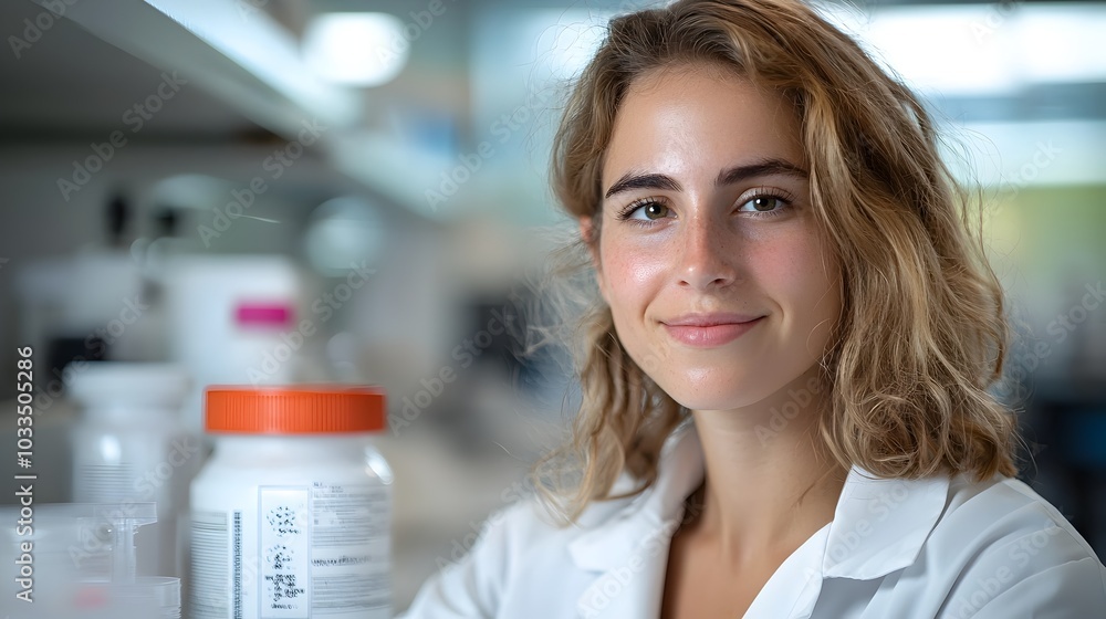 Aufkleber researcher or scientist intently studying and analyzing important documents files or data in a moder