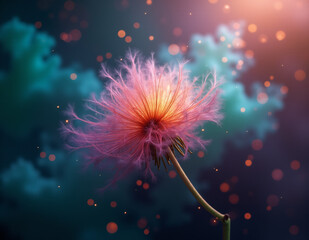 Obraz premium Space theme. Generative ai.