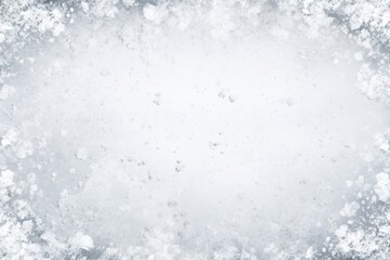 Snow frame backgrounds white ice.