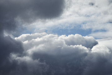 cloud and sky through the cloud