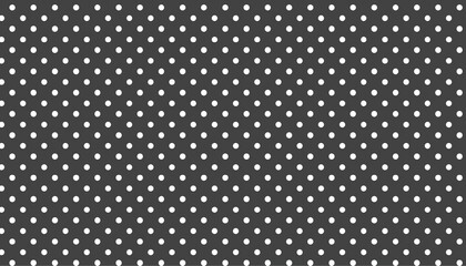 White polka dots on gray background. Polka dots wallpaper