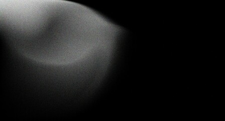  Abstract black and white gradient with rough noise background for design