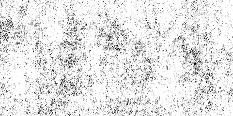 Fototapeta premium Distressed rough Splat isolated distress background Grunge wall and black and white Dark noise granules Black grainy texture isolated on white background.