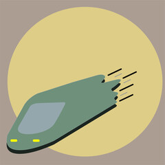 Vector illustration of subway