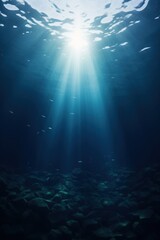 Underwater sunlight outdoors nature.