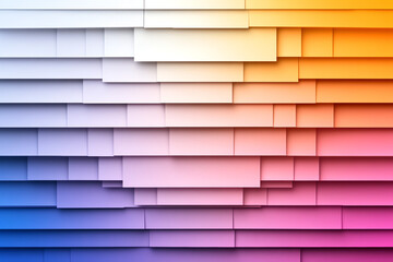 Fototapeta premium Colorful layered background design.