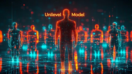 Unilevel Model recruit structure