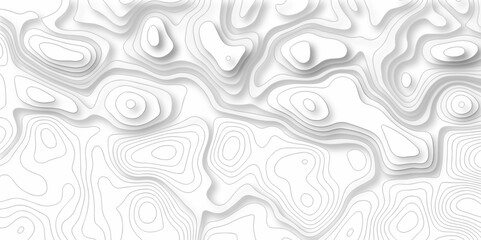Lines Topographic contour lines map seamless pattern. Vector abstract wave curve topo grid map with Geographic mountain relief. Abstract lines background. Contour maps. Topo contour map design.
