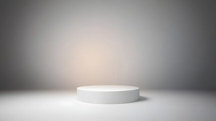 Abstract pastel gray color and gradient white light background in studio table backdrops display product design. Blank empty space room for showing. Blur 3D render podium stage grey texture pattern.