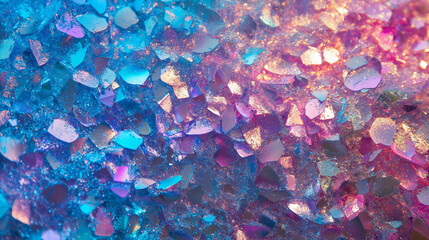abstract colorful background, holograph glimmering, iridescent texture