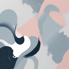 gray-beige background with irregular shapes, paint areas, 