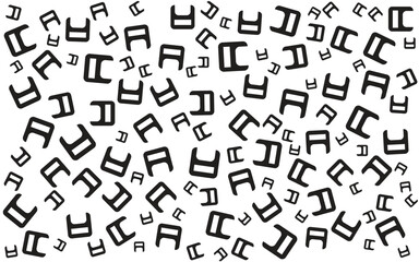 Memphis Pattern Abstract Element Background