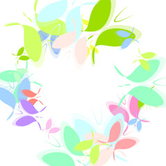 abstract floral background