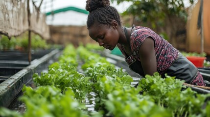 Aquaponics project in Kenya, South Africa promotes urban agriculture by combining fish farming with hydroponic plant growth