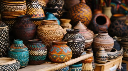 Africa's artisan markets support the preservation of historic craftsmanship while providing economic opportunities for local creators