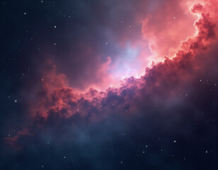 Fototapeta premium Space theme. Generative ai.