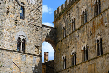 Fototapeta premium Volterra, Toscana, Piazza dei Priori