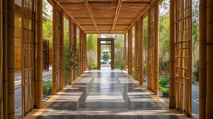 Bamboo is Gaining Popularity as a Sustainable Construction Material for Modern Architecture