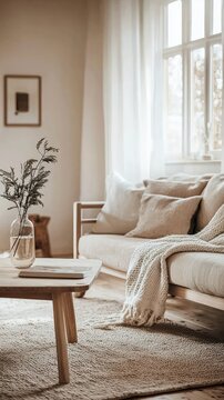 Serene Scandinavian Apartment Interior Design