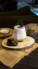 Coffee Shake biscoff oreo bartender mocktail