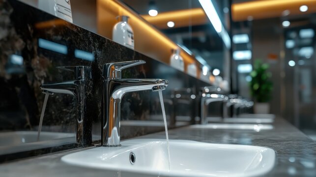 Modern business solution for efficient plumbing with stylish fixtures
