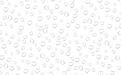 Love seamless pattern doodle