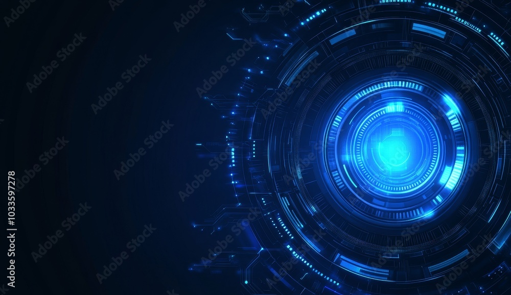 Poster digital and stock technologies used in hologram future network abstract backgrounds.