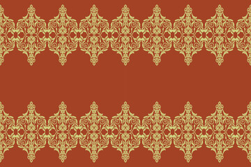 Motifs African boho paisley Floral Ikat seamless pattern embroidery border. Ethnic ikat floral Ethnic Indian Pattern Ikat pattern Ethnic Pattern.Border floral Aztec embroidery border seamless patterns