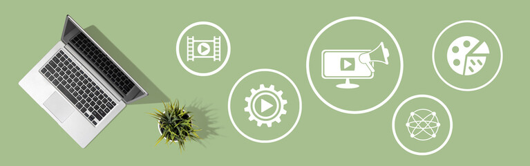Concept of video marketing