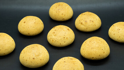 Mini Doughnut with many filling finger food delicious sweet