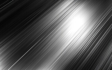 Abstract monochrome image with dynamic lines and light effect, creating a sense of motion.